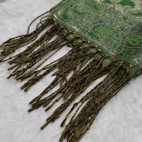 Shiny Double Sided Scarf/Wrap - Picture 5 of 6